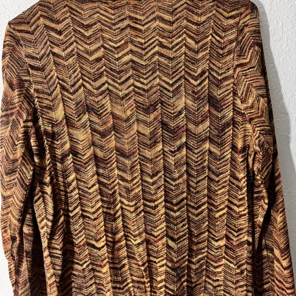 Missoni for Target Metallic Brown Zigzag Top - Picture 4 of 4